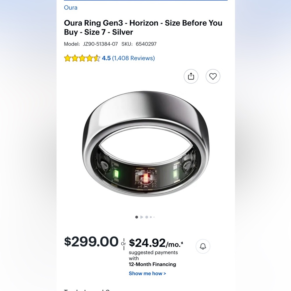 New Oura Ring